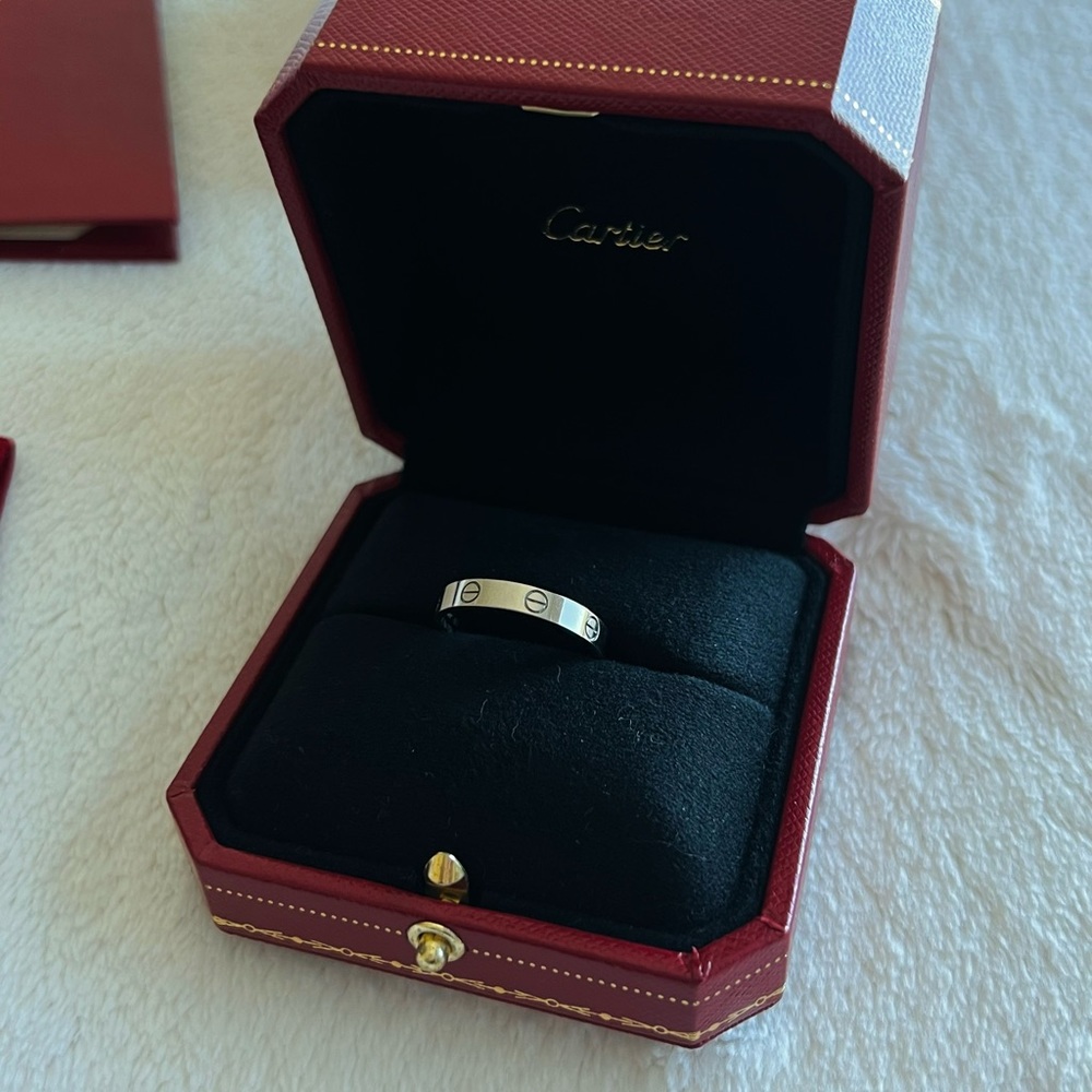 Cartier Love Wedding Band - white gold
